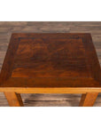 Chinese Vintage Natural Wood Side Table Contemporary Design-6. Asian & Chinese Furniture, Art, Antiques, Vintage Home Décor for sale at FEA Home