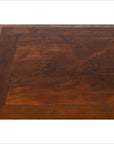 Chinese Vintage Natural Wood Side Table with Square Legs and Contemporary Design-7. Asian & Chinese Furniture, Art, Antiques, Vintage Home Décor for sale at FEA Home