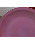 Vintage Purple Ceramic Charger Plate, Two Available-6. Asian & Chinese Furniture, Art, Antiques, Vintage Home Décor for sale at FEA Home