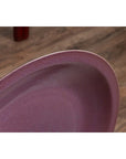 Vintage Purple Ceramic Charger Plate, Two Available-7. Asian & Chinese Furniture, Art, Antiques, Vintage Home Décor for sale at FEA Home
