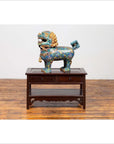 Chinese Vintage Rosewood Low Side Table with Two Drawers and Shelf-3. Asian & Chinese Furniture, Art, Antiques, Vintage Home Décor for sale at FEA Home