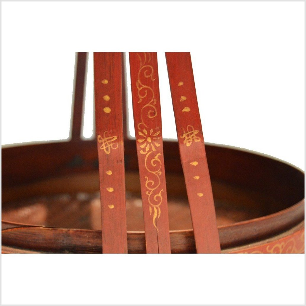 Chinese Woven Basket-3. Asian & Chinese Furniture, Art, Antiques, Vintage Home Décor for sale at FEA Home