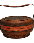 Chinese Woven Basket-5. Asian & Chinese Furniture, Art, Antiques, Vintage Home Décor for sale at FEA Home