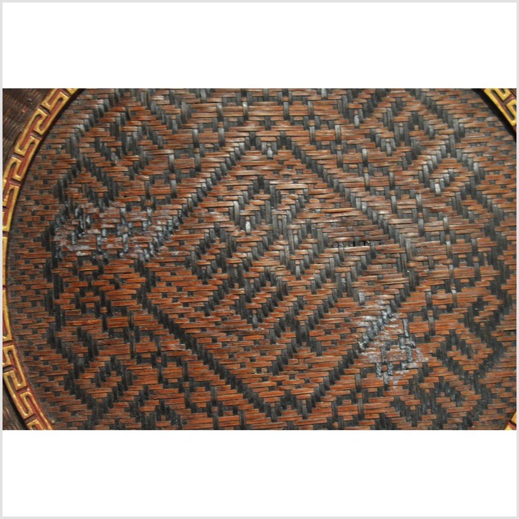 Chinese Woven Basket-7. Asian & Chinese Furniture, Art, Antiques, Vintage Home Décor for sale at FEA Home