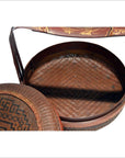 Chinese Woven Basket-8. Asian & Chinese Furniture, Art, Antiques, Vintage Home Décor for sale at FEA Home