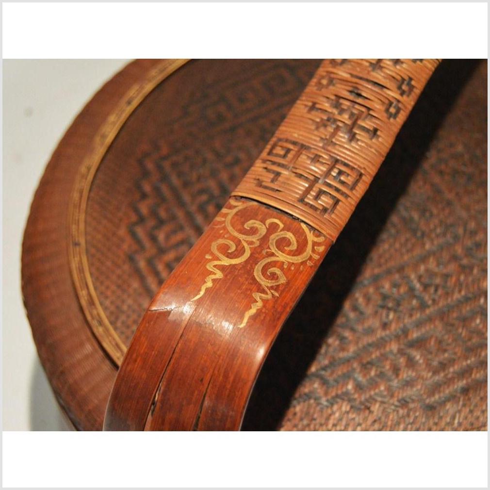 Chinese Woven Basket-4. Asian & Chinese Furniture, Art, Antiques, Vintage Home Décor for sale at FEA Home