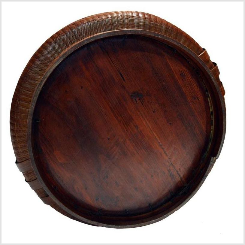 Chinese Woven Basket-8. Asian & Chinese Furniture, Art, Antiques, Vintage Home Décor for sale at FEA Home