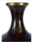 Cloisonne Brown Vase-3. Asian & Chinese Furniture, Art, Antiques, Vintage Home Décor for sale at FEA Home