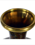 Cloisonne Brown Vase-7. Asian & Chinese Furniture, Art, Antiques, Vintage Home Décor for sale at FEA Home