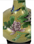 Cloisonne Green Vase-5. Asian & Chinese Furniture, Art, Antiques, Vintage Home Décor for sale at FEA Home