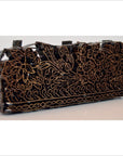 Copper batik ink block, rectangular shape, close-up, for garment making and textile printing.