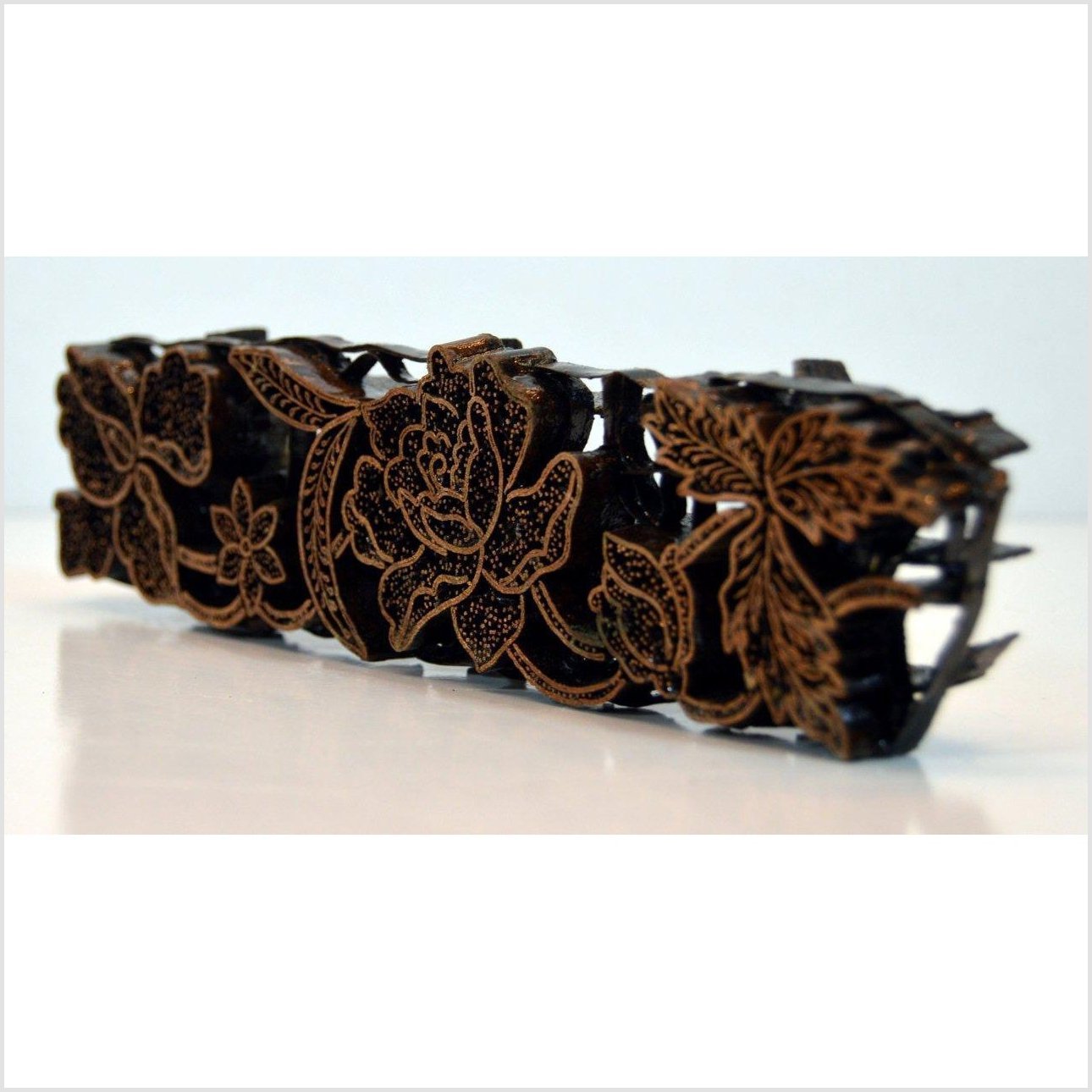 Copper Batik Ink Block-3. Asian & Chinese Furniture, Art, Antiques, Vintage Home Décor for sale at FEA Home