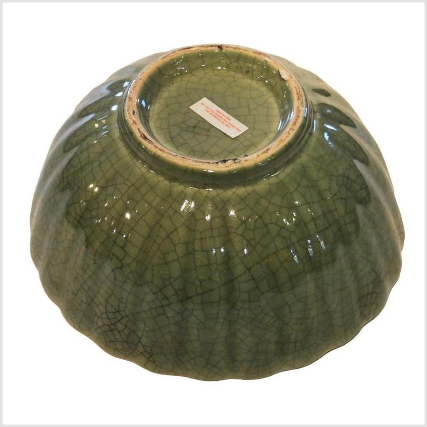Crackle Celadon Porcelain Bowl-4. Asian & Chinese Furniture, Art, Antiques, Vintage Home Décor for sale at FEA Home