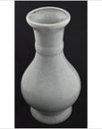Crackle Gray Porcelain Vase-2. Asian & Chinese Furniture, Art, Antiques, Vintage Home Décor for sale at FEA Home