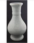 Crackle Gray Porcelain Vase-3. Asian & Chinese Furniture, Art, Antiques, Vintage Home Décor for sale at FEA Home