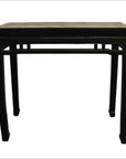 Dark Stained Altar Table-4. Asian & Chinese Furniture, Art, Antiques, Vintage Home Décor for sale at FEA Home