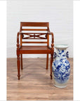 Early 20th Century Captain's Chair from Bali with Slatted Wood-3. Asian & Chinese Furniture, Art, Antiques, Vintage Home Décor for sale at FEA Home