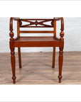 Early 20th Century Captain's Chair from Bali with Slatted Wood-10. Asian & Chinese Furniture, Art, Antiques, Vintage Home Décor for sale at FEA Home