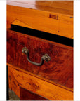 Early 20th Century Chinese Cabinet Made of Elm and Burl Wood with Carved Skirt-4. Asian & Chinese Furniture, Art, Antiques, Vintage Home Décor for sale at FEA Home
