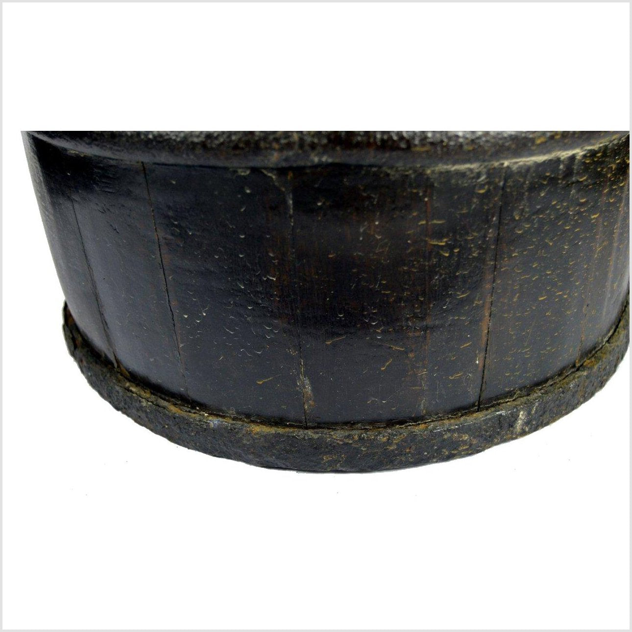 Early Wooden Bucket-4. Asian & Chinese Furniture, Art, Antiques, Vintage Home Décor for sale at FEA Home