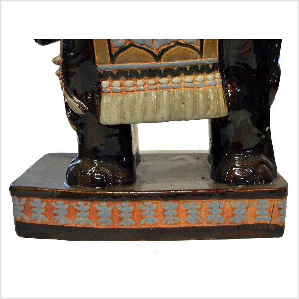 Elephant Chinese Garden Stool / Seat-4. Asian & Chinese Furniture, Art, Antiques, Vintage Home Décor for sale at FEA Home