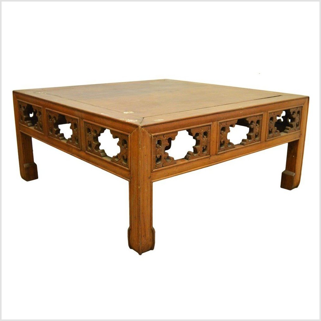 Elm Wood Coffee Table-3. Asian & Chinese Furniture, Art, Antiques, Vintage Home Décor for sale at FEA Home