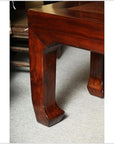 Antique Elm Wood Table-6. Asian & Chinese Furniture, Art, Antiques, Vintage Home Décor for sale at FEA Home