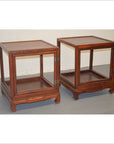 Elmwood Side Table-4. Asian & Chinese Furniture, Art, Antiques, Vintage Home Décor for sale at FEA Home