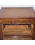 Elmwood Stool/Table-2. Asian & Chinese Furniture, Art, Antiques, Vintage Home Décor for sale at FEA Home