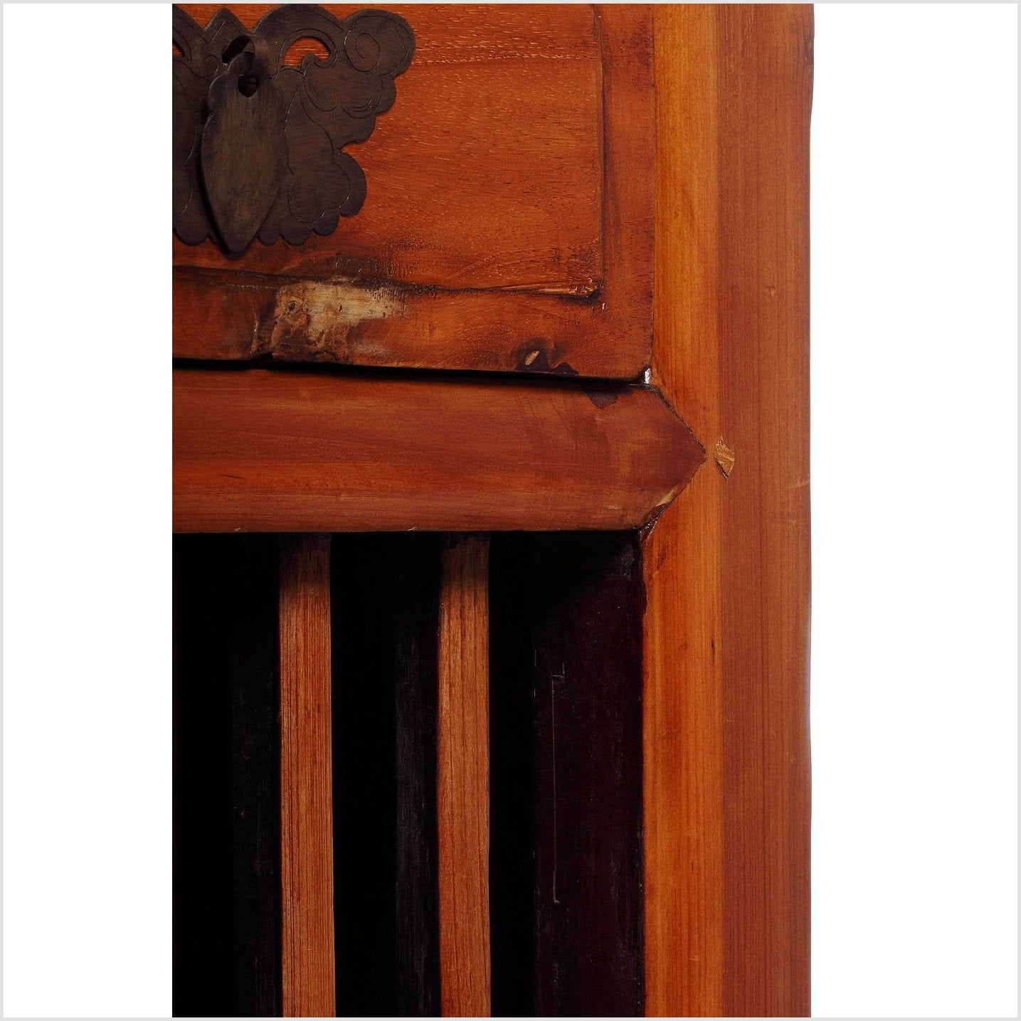 Fretwork And Carved Chinese Cabinet-7. Asian & Chinese Furniture, Art, Antiques, Vintage Home Décor for sale at FEA Home