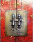 Gilt Decorated Red Lacquer Cabinet-2. Asian & Chinese Furniture, Art, Antiques, Vintage Home Décor for sale at FEA Home
