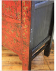 Gilt Decorated Red Lacquer Cabinet-3. Asian & Chinese Furniture, Art, Antiques, Vintage Home Décor for sale at FEA Home
