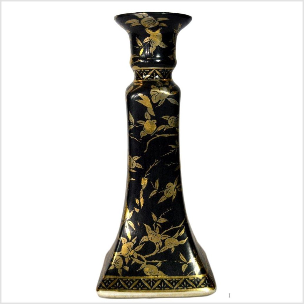 Gilt Ornate Porcelain Candle Holders-3. Asian & Chinese Furniture, Art, Antiques, Vintage Home Décor for sale at FEA Home