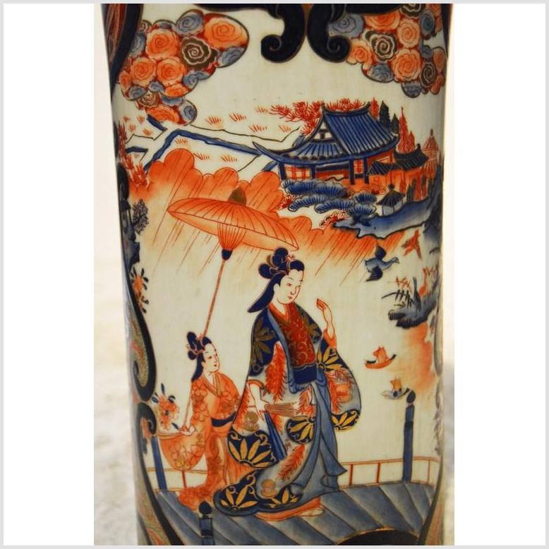 Gilt Ornate Tall Imari Altar Vase-10. Asian & Chinese Furniture, Art, Antiques, Vintage Home Décor for sale at FEA Home