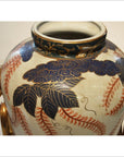 Gilt Ornate Tall Imari Altar Vase-11. Asian & Chinese Furniture, Art, Antiques, Vintage Home Décor for sale at FEA Home
