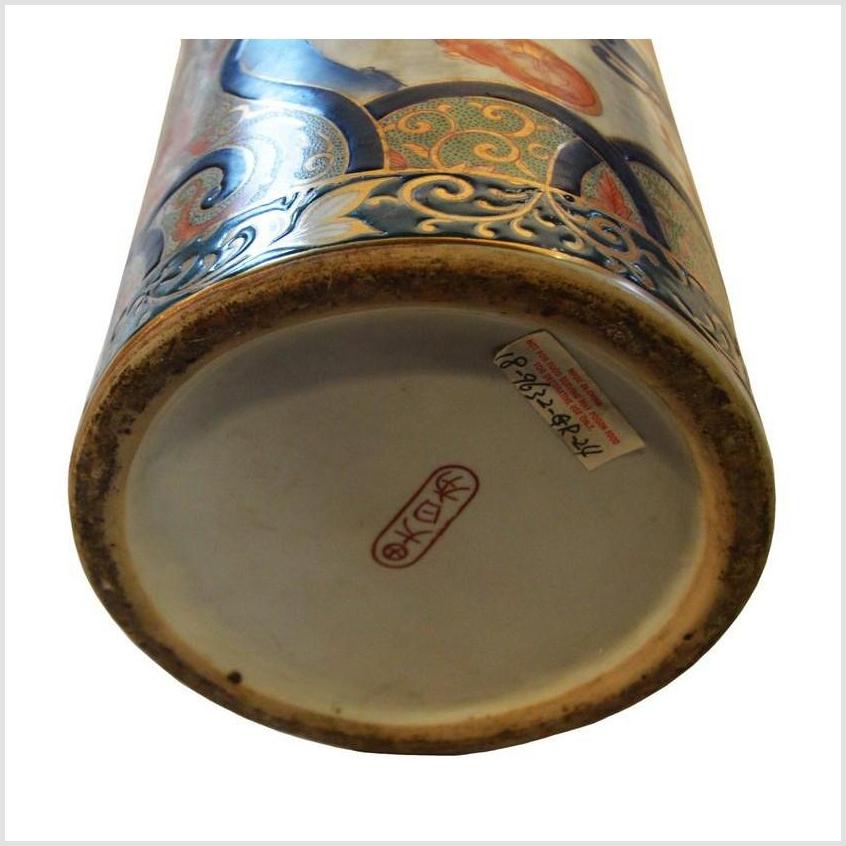 Gilt Ornate Tall Imari Altar Vase-12. Asian & Chinese Furniture, Art, Antiques, Vintage Home Décor for sale at FEA Home