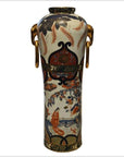 Gilt Ornate Tall Imari Altar Vase-8. Asian & Chinese Furniture, Art, Antiques, Vintage Home Décor for sale at FEA Home