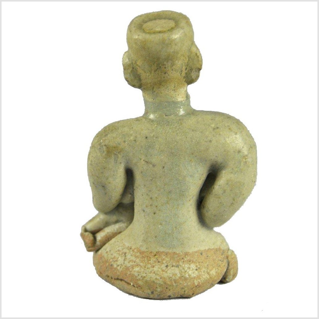 Glazed Terracotta Miniature Fertility Doll-2. Asian & Chinese Furniture, Art, Antiques, Vintage Home Décor for sale at FEA Home