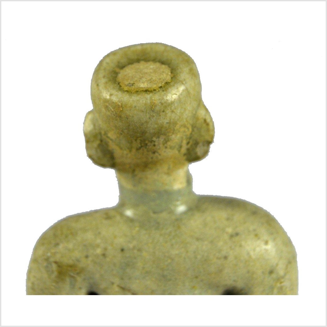 Glazed Terracotta Miniature Fertility Doll-5. Asian & Chinese Furniture, Art, Antiques, Vintage Home Décor for sale at FEA Home