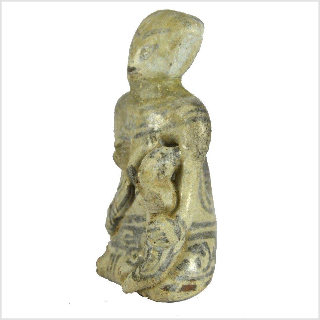 Glazed Terracotta Miniature Fertility Doll-1. Asian & Chinese Furniture, Art, Antiques, Vintage Home Décor for sale at FEA Home