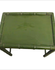 Green Bamboo Side Table-4. Asian & Chinese Furniture, Art, Antiques, Vintage Home Décor for sale at FEA Home