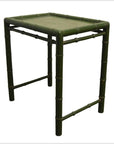 Green Bamboo Side Table-1. Asian & Chinese Furniture, Art, Antiques, Vintage Home Décor for sale at FEA Home