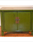 Green Lacquer Cabinet-2. Asian & Chinese Furniture, Art, Antiques, Vintage Home Décor for sale at FEA Home