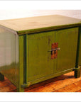 Green Lacquer Cabinet-3. Asian & Chinese Furniture, Art, Antiques, Vintage Home Décor for sale at FEA Home