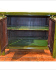 Green Lacquer Cabinet-4. Asian & Chinese Furniture, Art, Antiques, Vintage Home Décor for sale at FEA Home