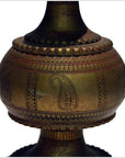 Hammered Indian Urn-3. Asian & Chinese Furniture, Art, Antiques, Vintage Home Décor for sale at FEA Home