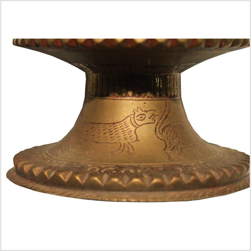 Hammered Indian Urn-8. Asian & Chinese Furniture, Art, Antiques, Vintage Home Décor for sale at FEA Home