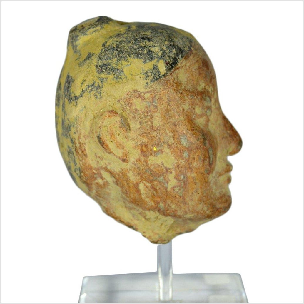 Han Dynasty Terracotta Head-4. Asian & Chinese Furniture, Art, Antiques, Vintage Home Décor for sale at FEA Home