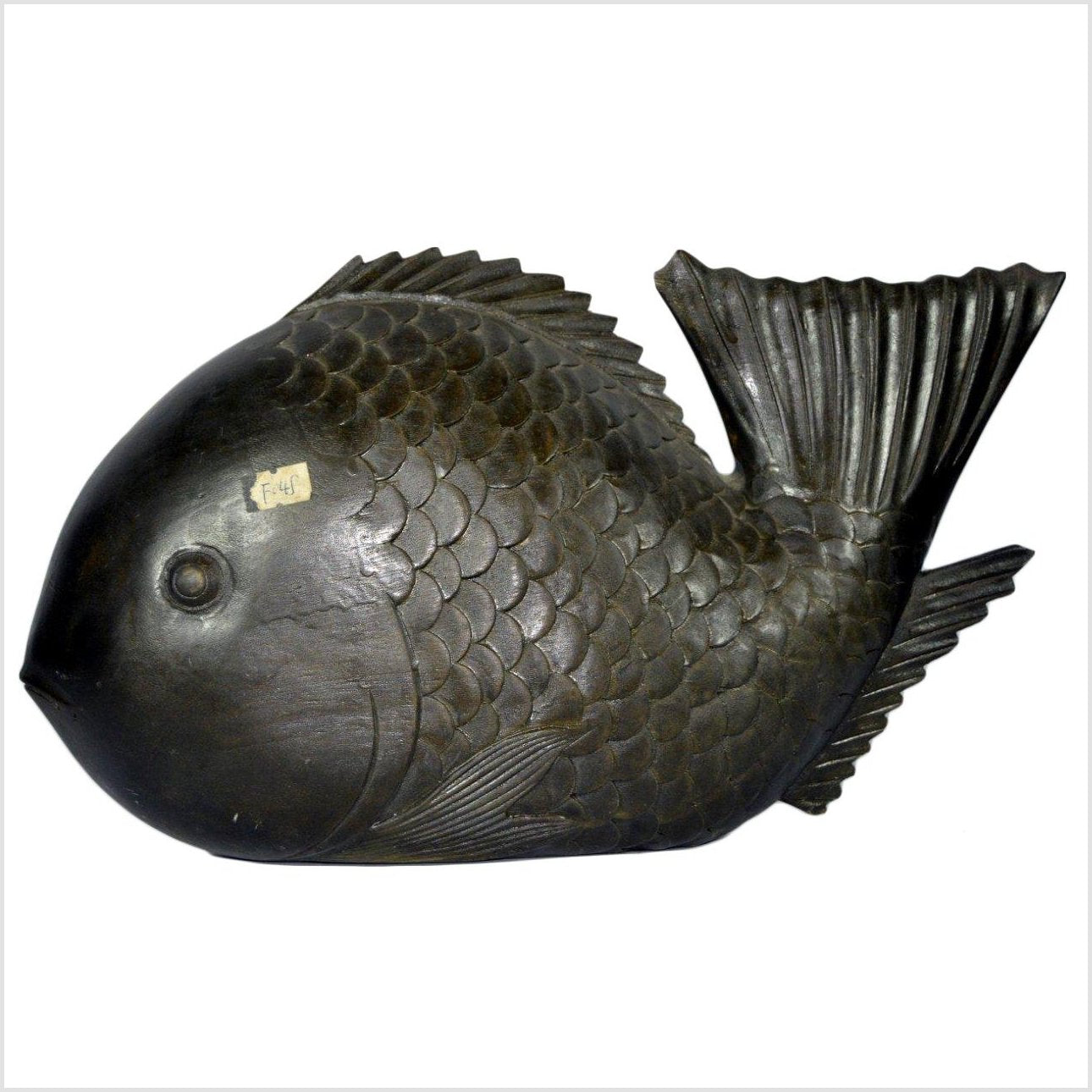 Hand Carved Fish-7. Asian & Chinese Furniture, Art, Antiques, Vintage Home Décor for sale at FEA Home