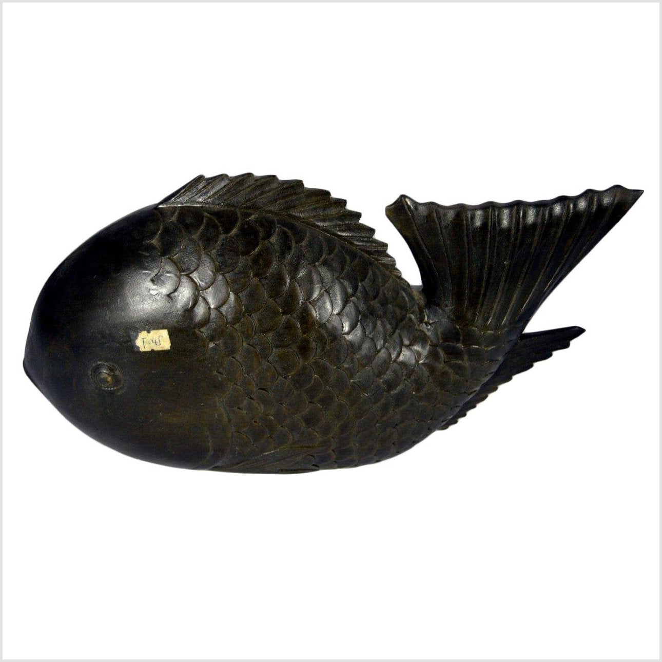 Hand Carved Fish-8. Asian & Chinese Furniture, Art, Antiques, Vintage Home Décor for sale at FEA Home